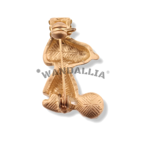 WANDALLIA Broszka Krzyż Vintage Damska Stylowa Kostiumowa Retro Klasyczna WANDALLIA Broszka Krzyż Vintage Damska Stylowa Kostiumowa Retro Klasyczna