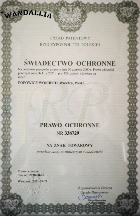 WANDALLIA Bransoletka Sznurkowa Regulowana Turkusowa Makrama BRN-SZN-20